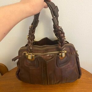 Chloe Helouise Leather Satchel